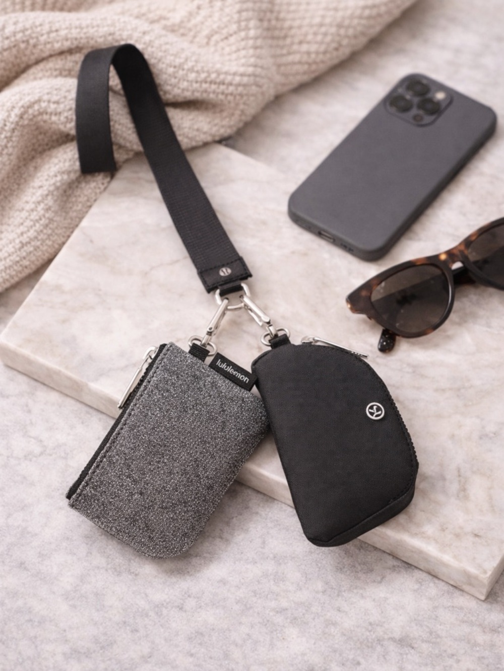 Lululemon Dual Pouch Wristlet Glitter ✨ NWT Rare/HTF - Picture 2 of 6